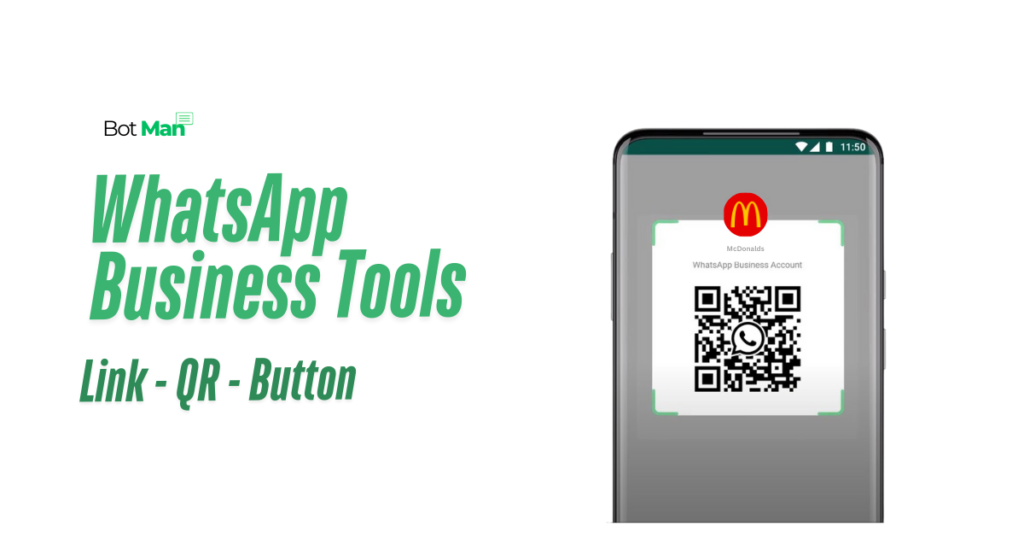 whatsapp business tools link-QR-button