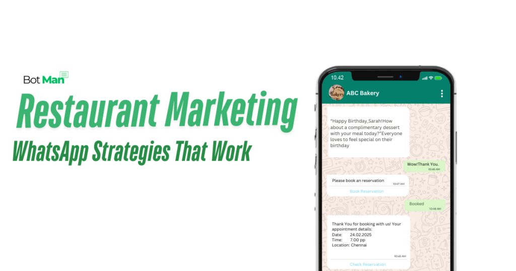 Restaurant Marketing whatsapp strategies that work